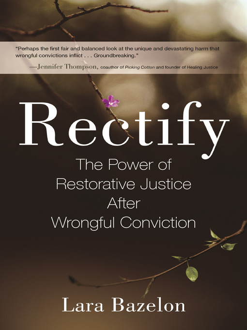 Title details for Rectify by Lara Bazelon - Available